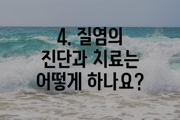 4. 질염의 진단과 치료는 어떻게 하나요?