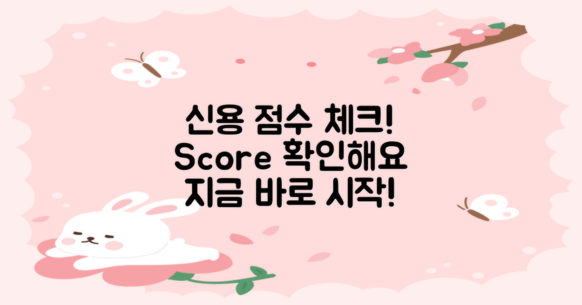 신용 점수를 확인하세요