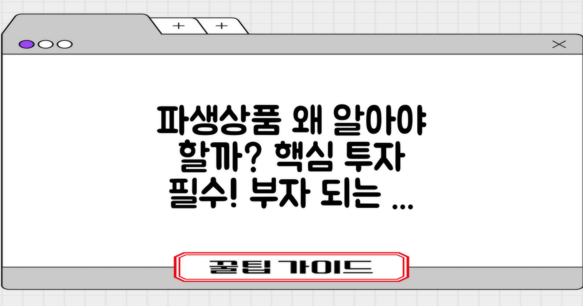 파생상품, 왜 알아야 할까?